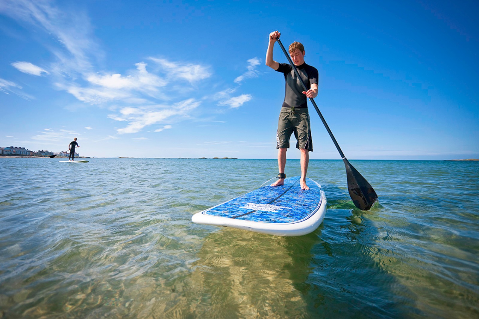 Stand up paddleboarding