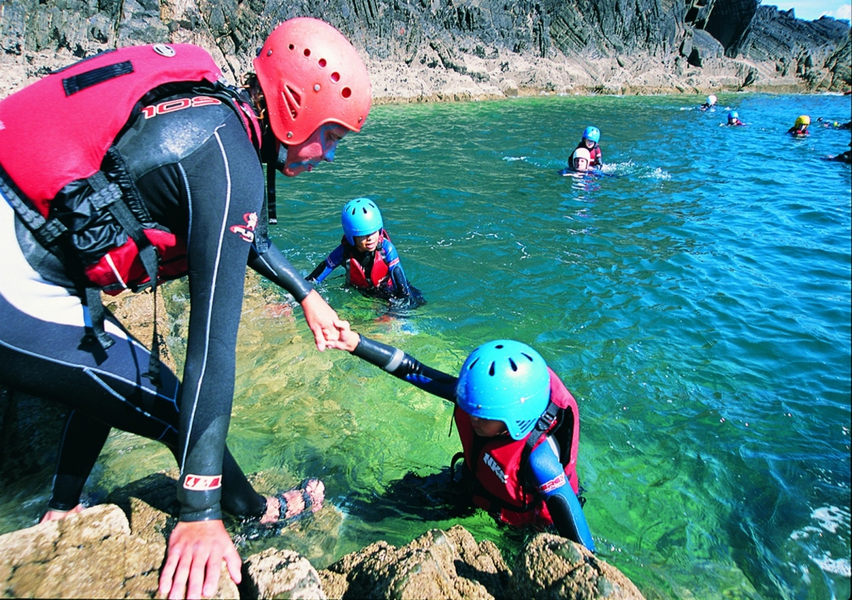 Coasteering