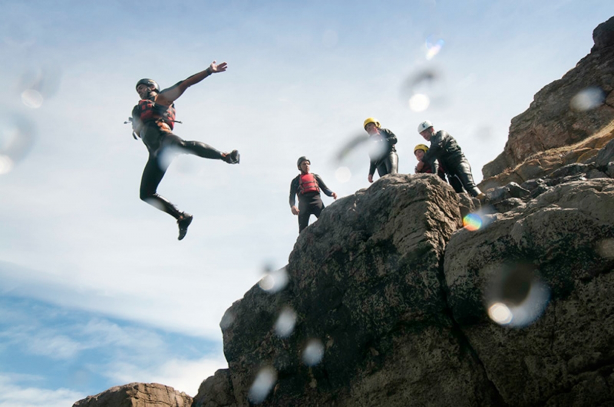 Coasteering