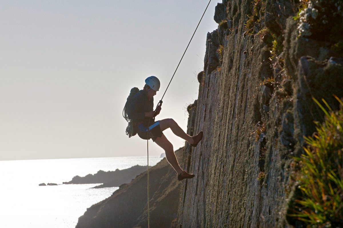 Abseiling